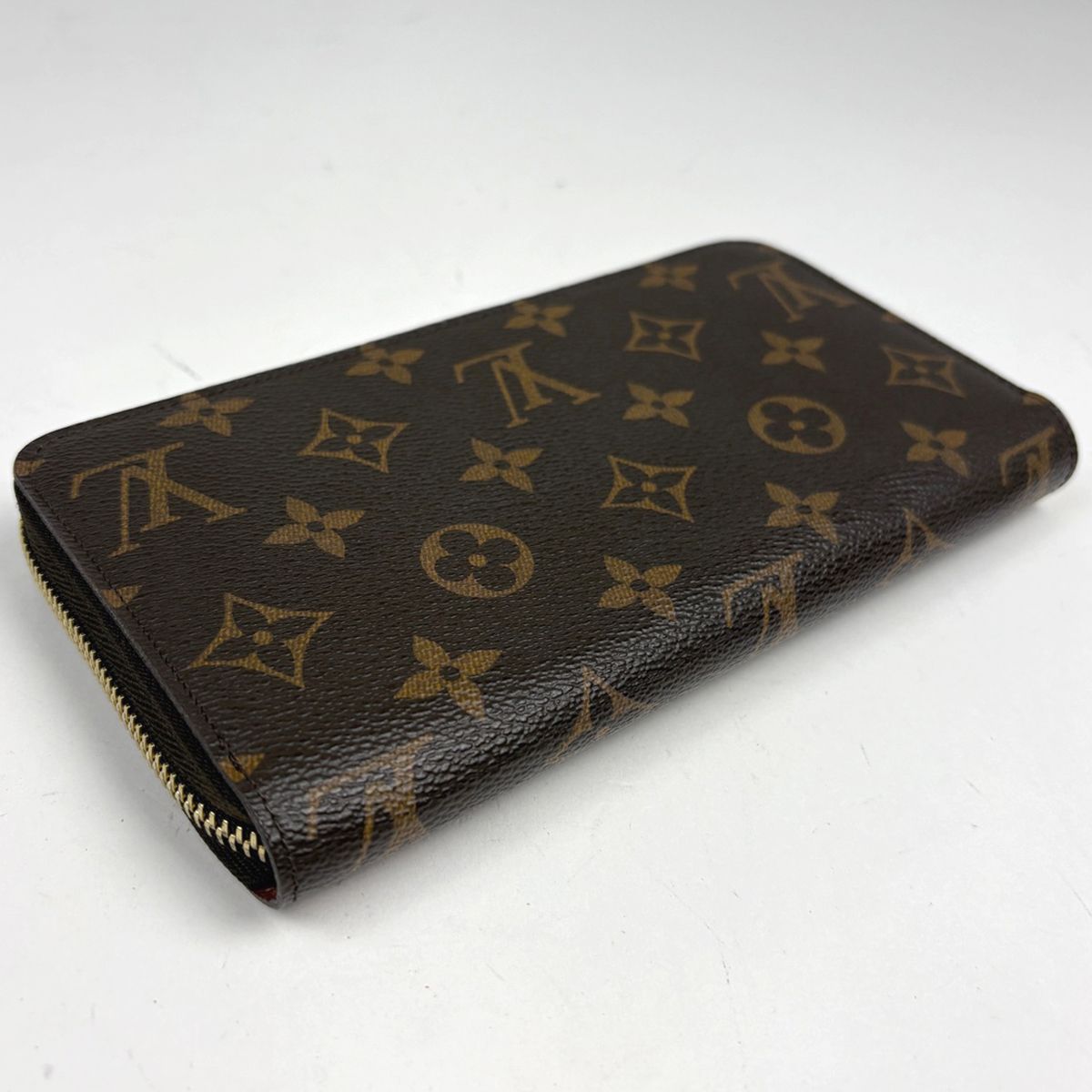 Louis Vuitton Zippy Wallet Round Zip Monogram Brown — view 2