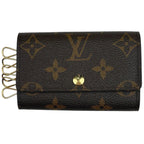 Louis Vuitton Multicles 6 Key Holder Key Hook Key Case Monogram Brown