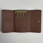 Louis Vuitton Multicles 6 Key Holder Key Hook Key Case Monogram Brown — view 4