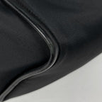 Fendi Logo Shoulder Bag Nylon Black — view 3