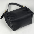 Fendi Logo Shoulder Bag Nylon Black — view 2