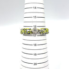 Hermes Series Kid Silk Metal Yellow Gray White Bracelet Silver — view 7