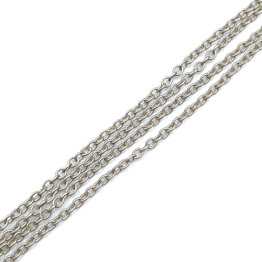 Tiffany & Co Small Cross Silver Necklace — view 6