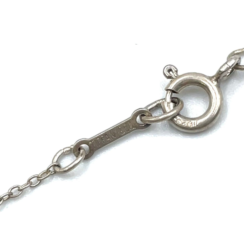 Tiffany & Co Small Cross Silver Necklace — view 4