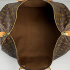 Louis Vuitton Keepall 55 Boston Bag Monogram Brown — view 7