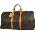 Louis Vuitton Keepall 55 Boston Bag Monogram Brown