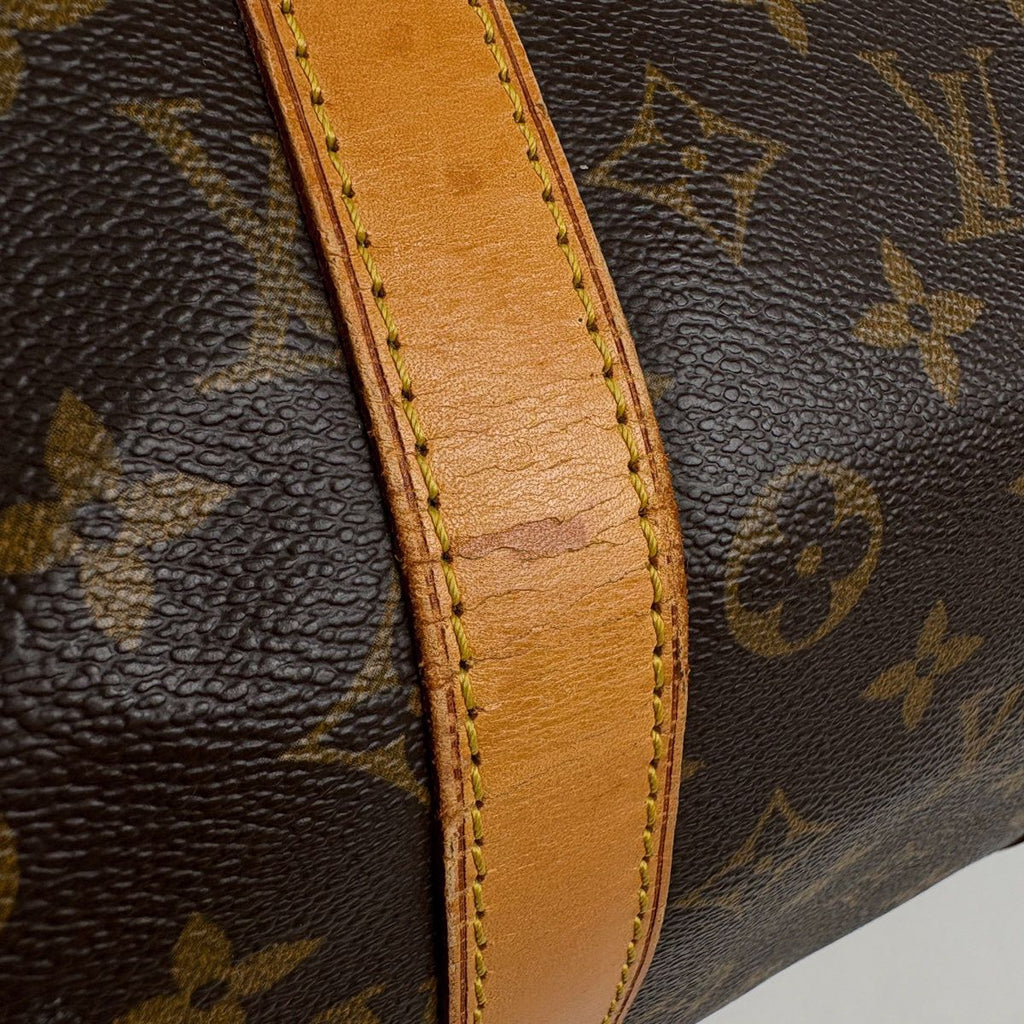 Louis Vuitton Keepall 55 Boston Bag Monogram Brown — view 4