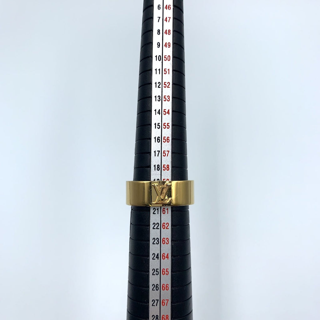 Louis Vuitton Bague LV Instinct Gold Plated Ring — view 7