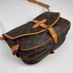 Louis Vuitton Saumur 30 Crossbody Shoulder Bag Monogram Brown — view 2