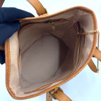 Louis Vuitton Bucket PM Monogram Leather Brown Light Shoulder Bag Gold — view 3