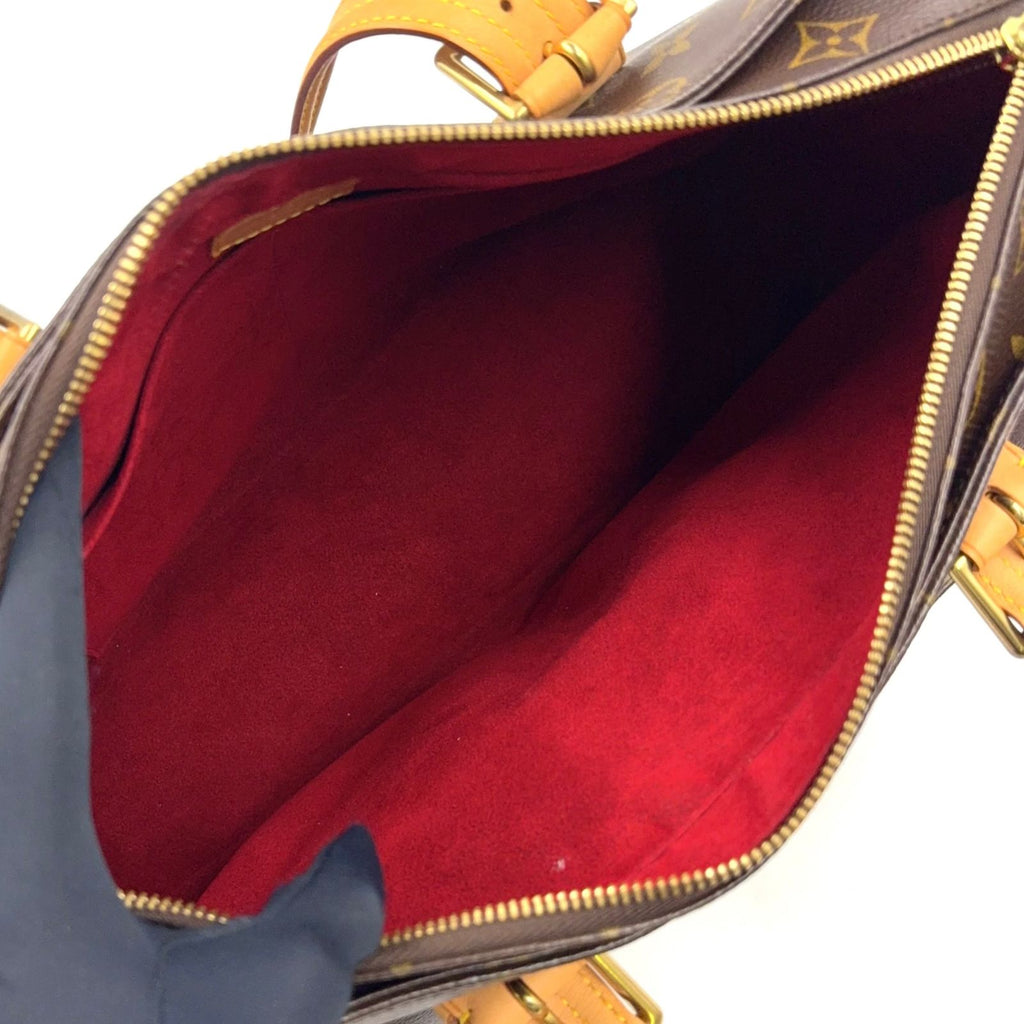 Louis Vuitton Multiplicity Monogram Leather Brown Light Handbag Gold — view 3