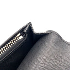 Louis Vuitton Portefeuille Brazza Damier Graphite Leather Black Bifold Wallet — view 8
