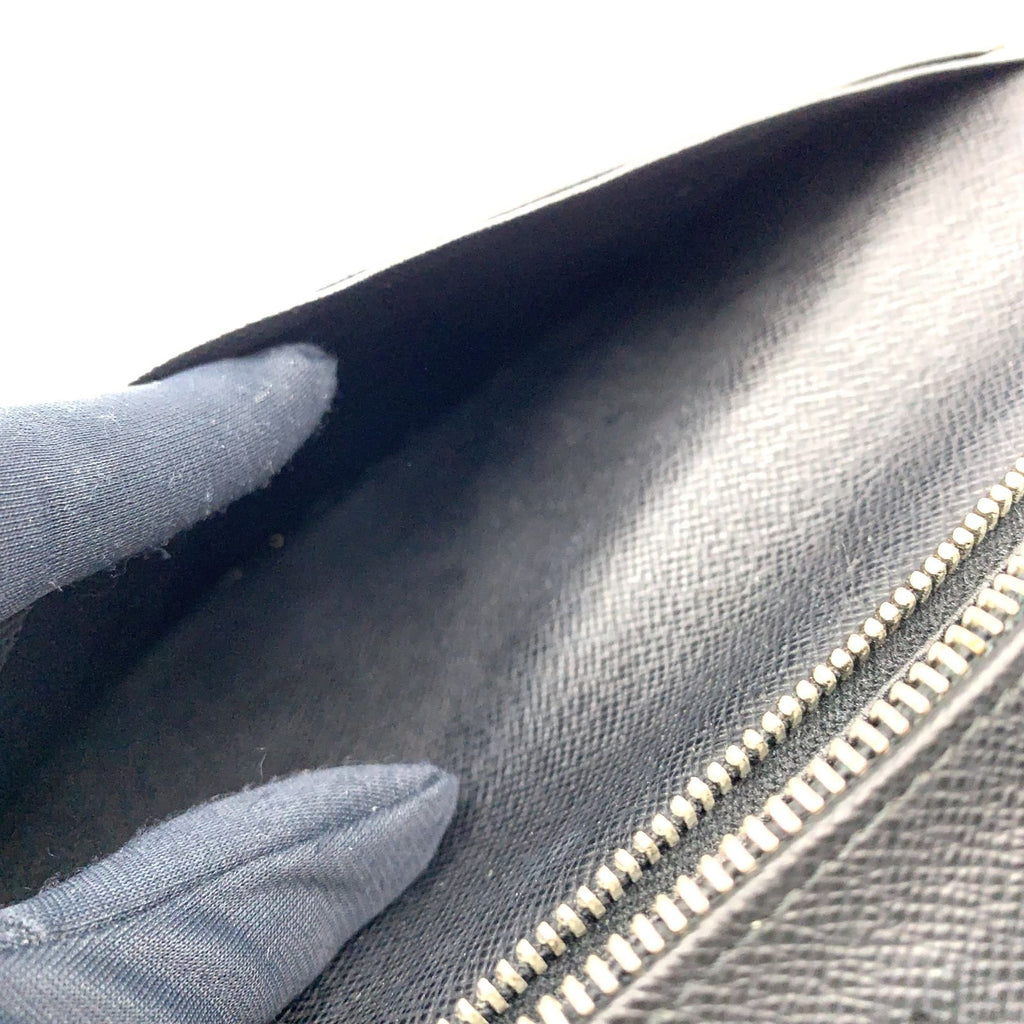 Louis Vuitton Portefeuille Brazza Damier Graphite Leather Black Bifold Wallet — view 7