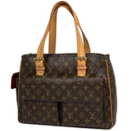 Louis Vuitton Multipuri City Handbag Shoulder Tote Monogram Brown