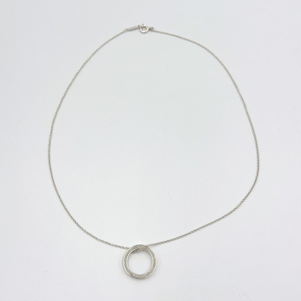 Tiffany & Co Circle Silver Necklace — view 3