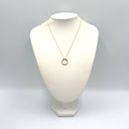 Tiffany & Co Circle Silver Necklace — view 9