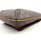 Louis Vuitton Musette Monogram Leather Brown Light Shoulder Bag Gold — view 8