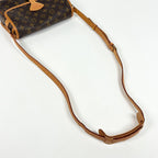 Louis Vuitton Sologne Crossbody Shoulder Bag Monogram Brown — view 7