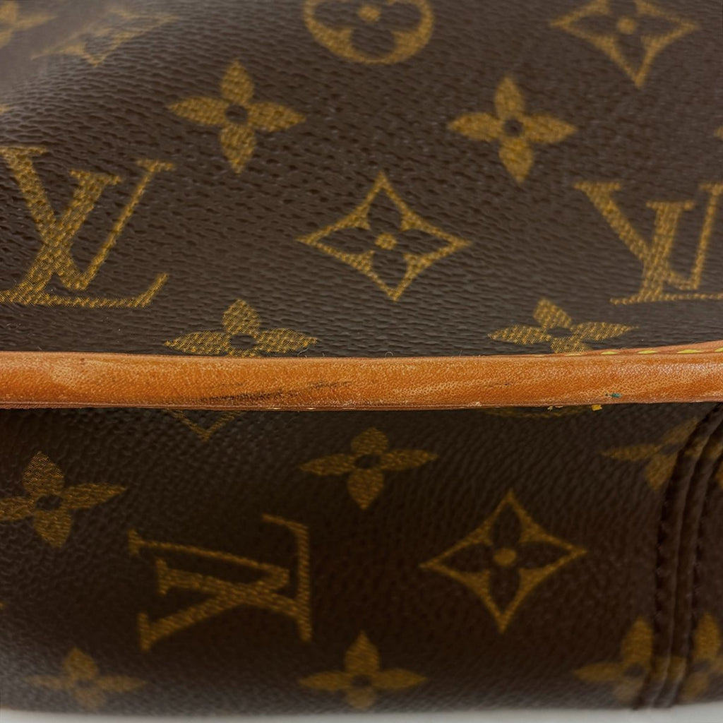 Louis Vuitton Sologne Crossbody Shoulder Bag Monogram Brown — view 3