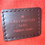 Louis Vuitton Damier Geronimos Brown Belt Bag Gold — view 4