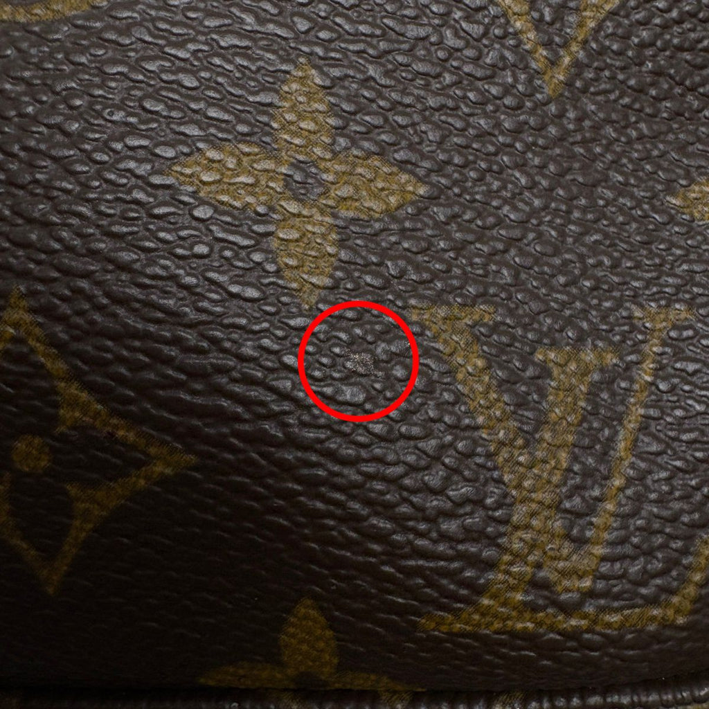 Louis Vuitton Pochette Makeup Cosmetics Pouch Monogram Brown — view 5
