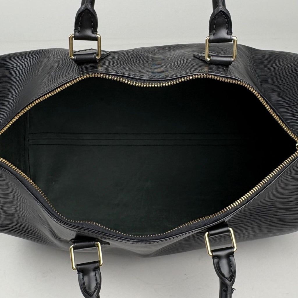 Louis Vuitton Speedy 35 Boston Bag Epi Noir — view 9