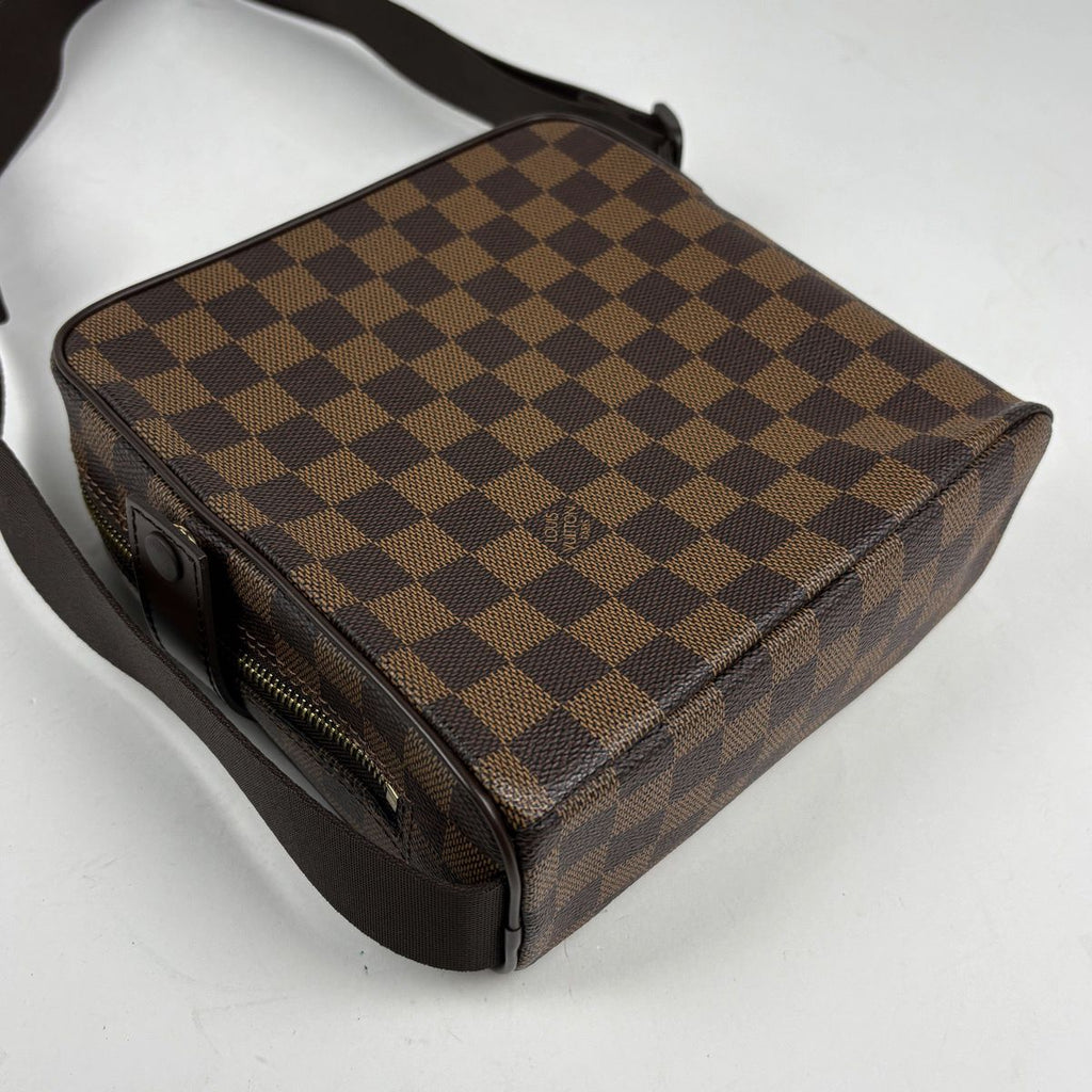 Louis Vuitton Olaf PM Shoulder Bag Damier Brown — view 2