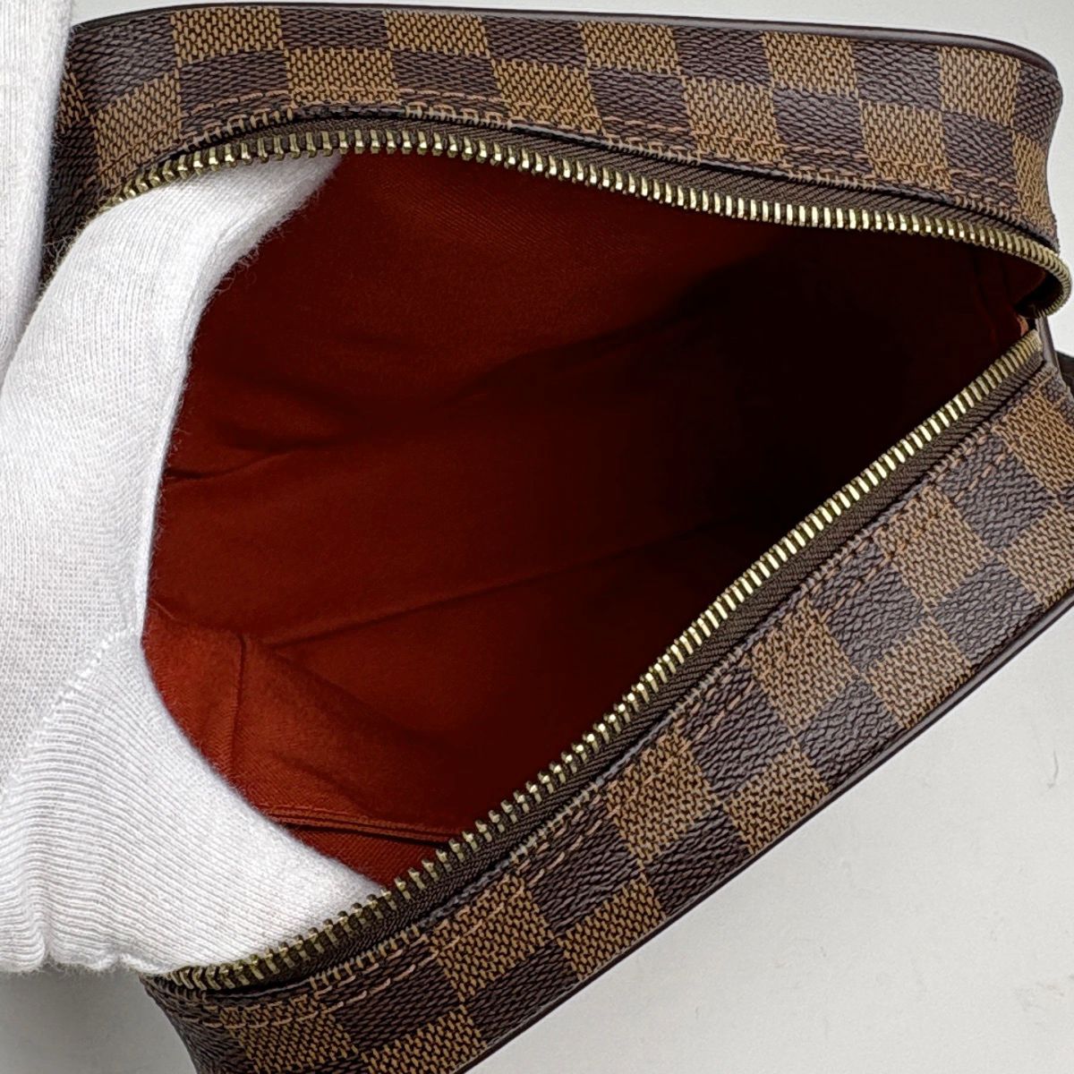 Louis Vuitton Olaf PM Shoulder Bag Damier Brown — view 5