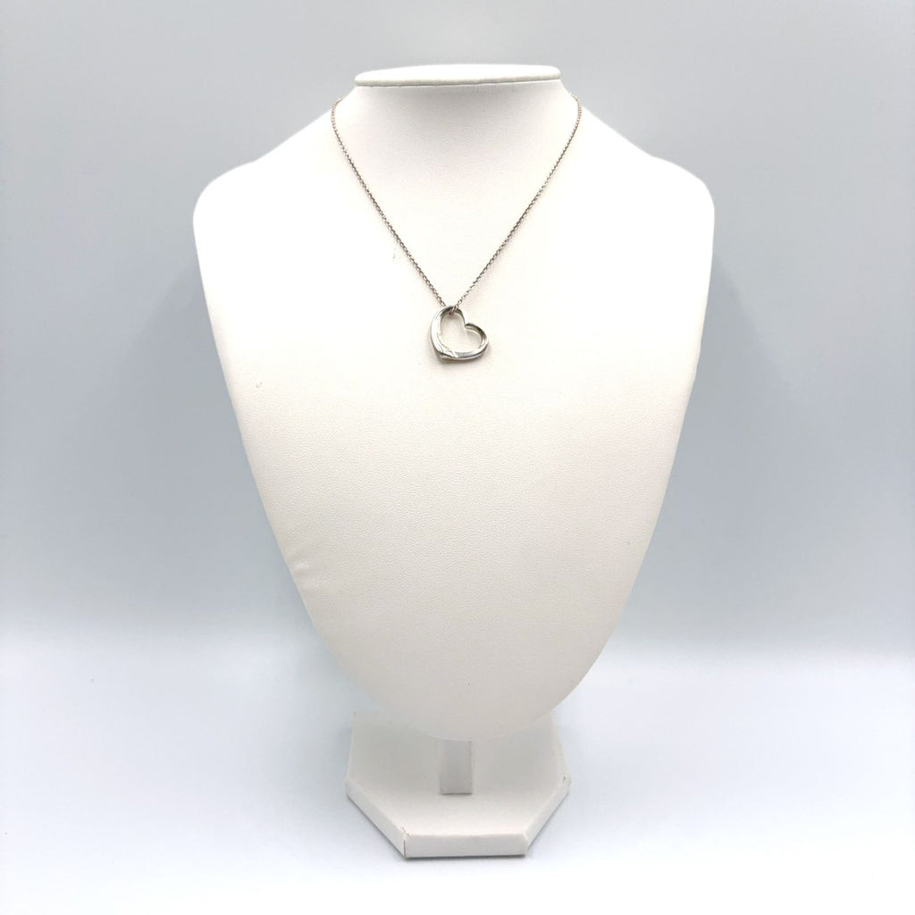 Tiffany & Co Open Silver Necklace — view 9