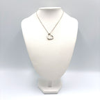 Tiffany & Co Open Silver Necklace — view 9