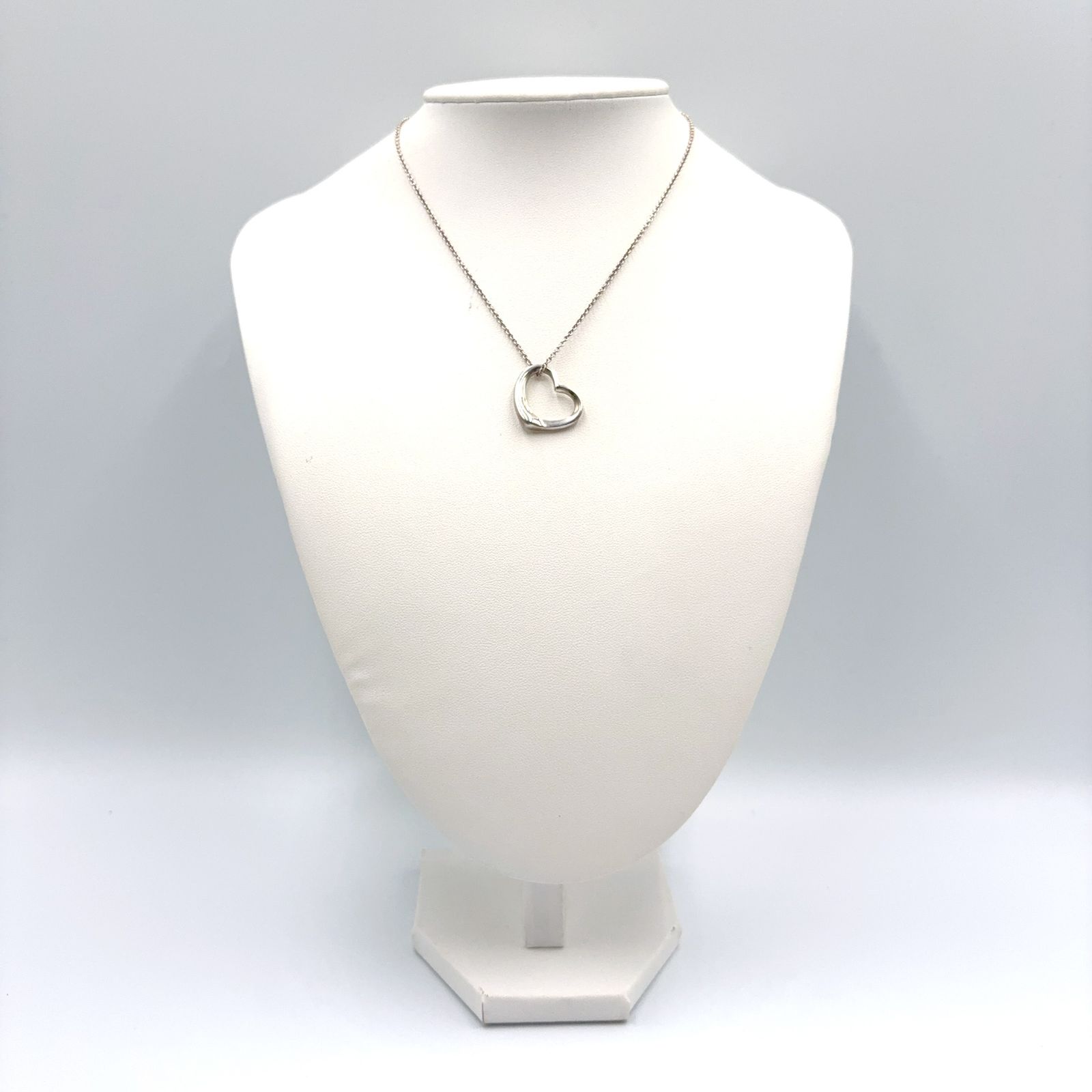 Tiffany & Co Open Silver Necklace — view 9