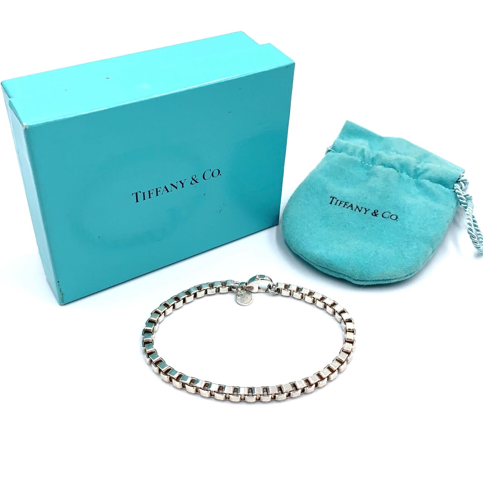 Tiffany & Co Venetian Link Silver Bracelet — view 9