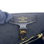 Louis Vuitton Belmont NV BB Damier Ebene Leather Brown Black Handbag Gold — view 4
