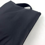 Prada Nylon Black Shoulder Bag Silver — view 7