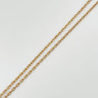 Dior CD Logo Circle Gold Plated Necklace — view 6