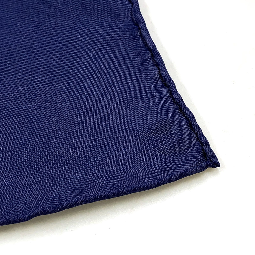 Hermes Carre 90 Spring Silk Yellow Navy White Scarf — view 6