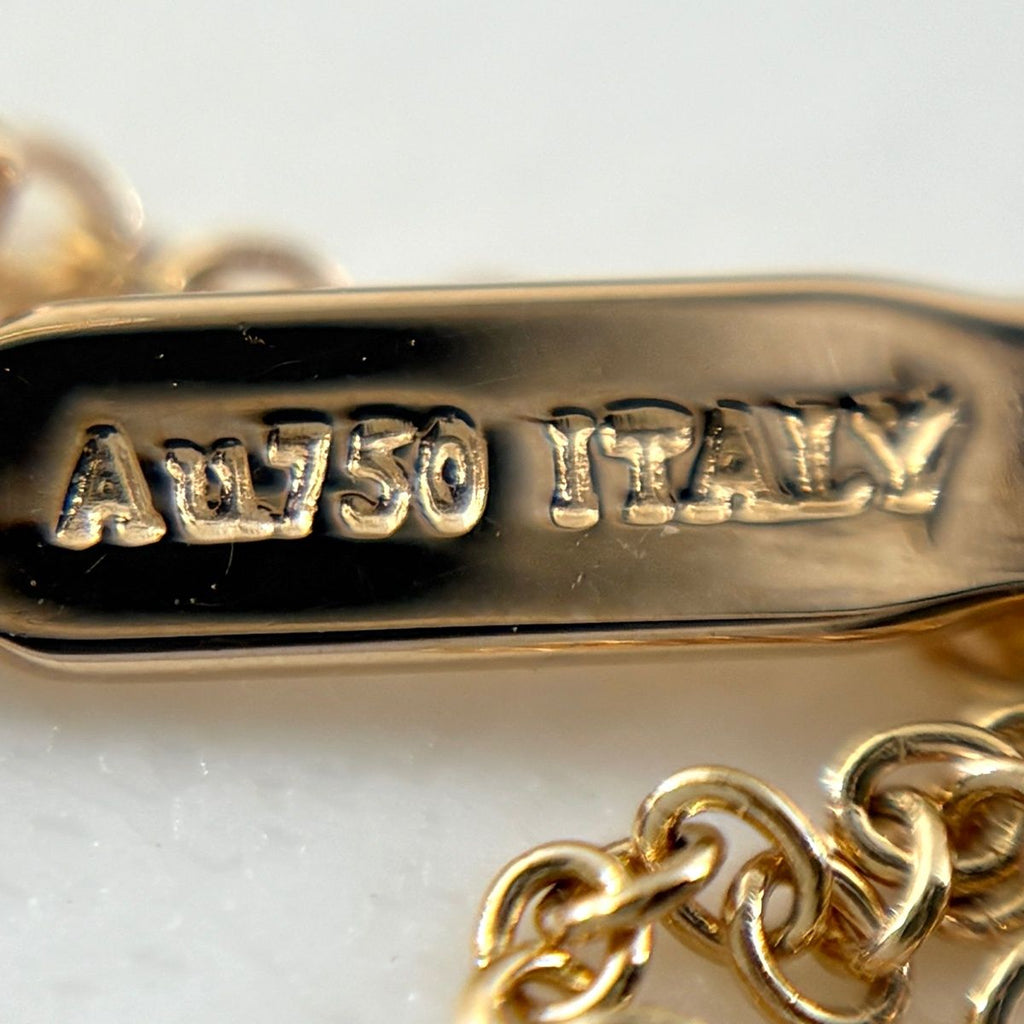 Tiffany & Co T Smile Mini Necklace PG Pink Gold Pendant — view 5