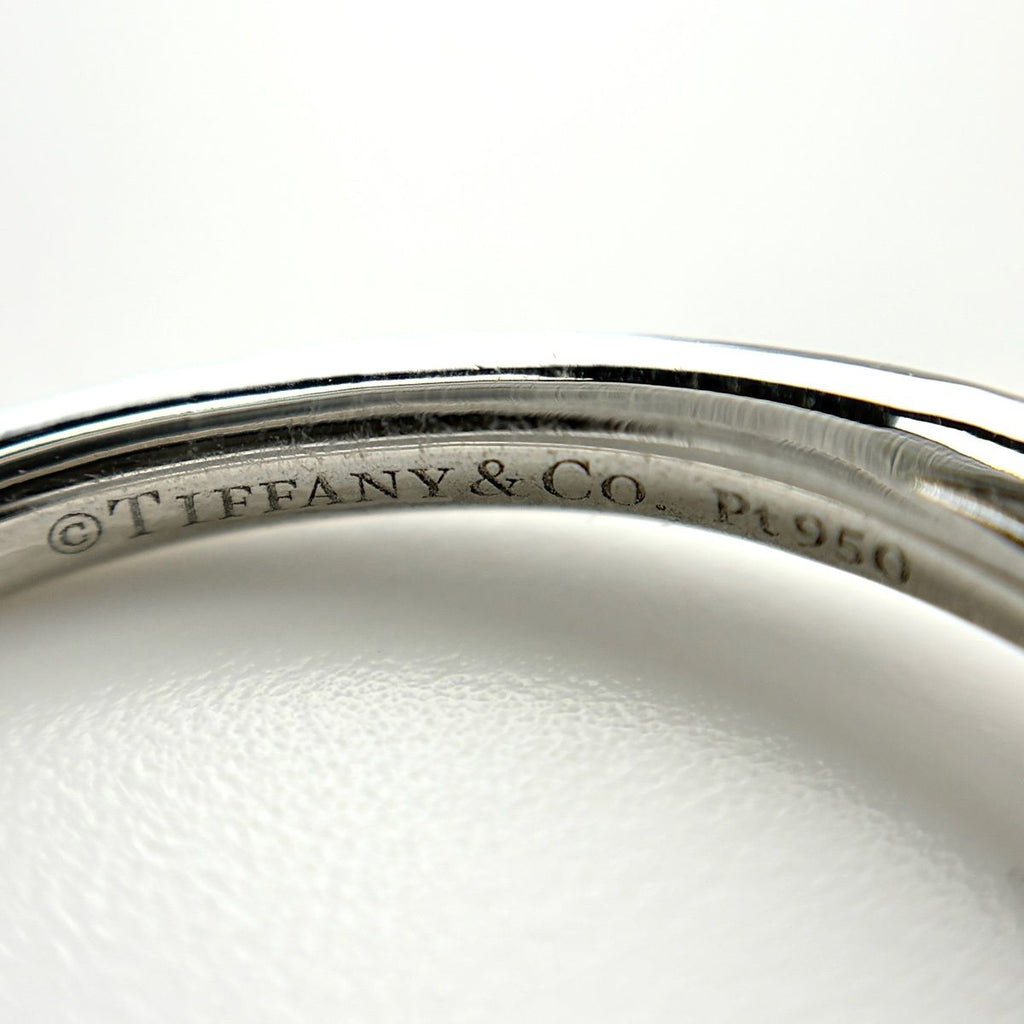 Tiffany & Co Harmony Half Circle Diamond Ring Platinum — view 7