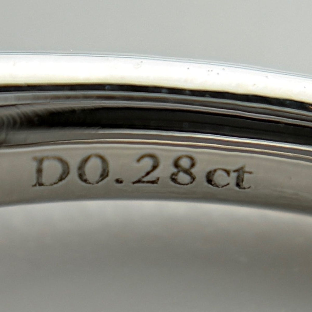 Tiffany & Co Harmony Half Circle Diamond Ring Platinum — view 8