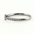 Tiffany & Co Harmony Half Circle Diamond Ring Platinum — view 4