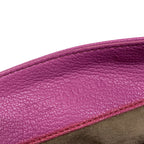Bottega Veneta Shoulder Bag Intrecciato Purple Red White Chain Leather — view 9