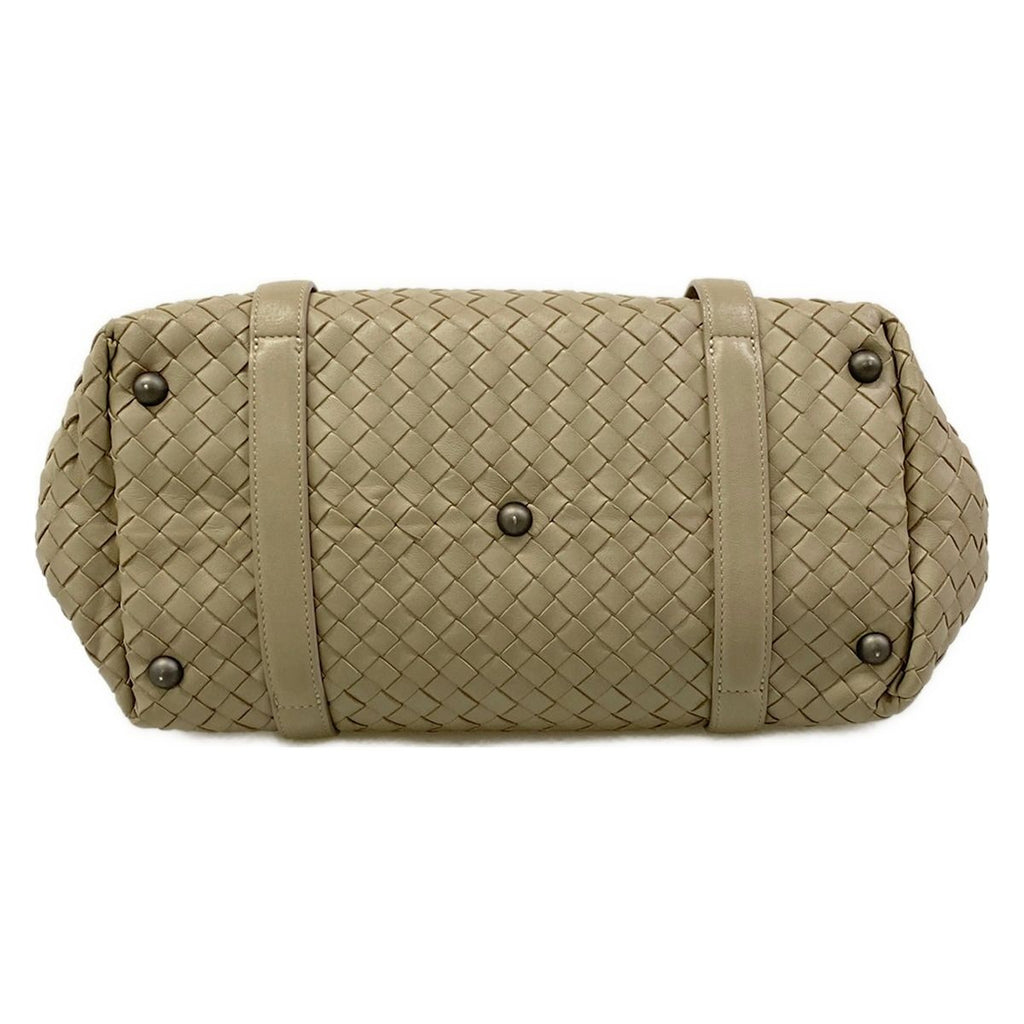 Bottega Veneta Shoulder Bag Montaigne Gray Leather — view 5