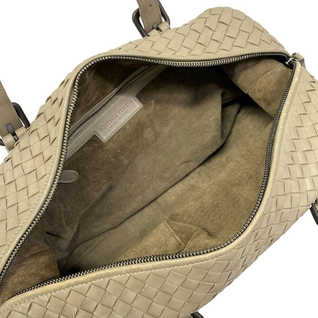 Bottega Veneta Shoulder Bag Montaigne Gray Leather — view 7