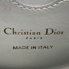 Dior Shoulder Bag 30 Montaigne Micro Blue Gray Leather — view 8