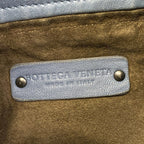 Bottega Veneta Handbag Intrecciato Blue Leather — view 8