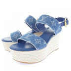 Louis Vuitton Espadrilles Monogram Denim Star Boardline Sandals — view 3