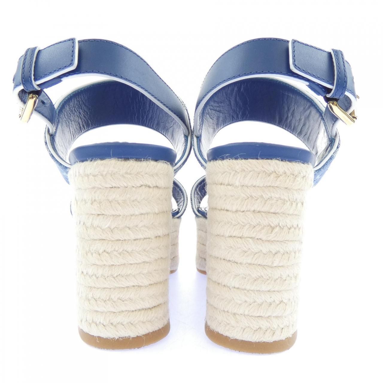 Louis Vuitton Espadrilles Monogram Denim Star Boardline Sandals — view 5