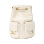 Chanel Backpack White