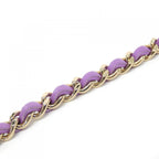 Chanel Shoulder Bag Purple — view 7