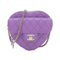 Chanel Shoulder Bag Purple